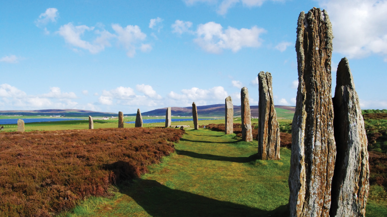 ancient Scottish stone circle