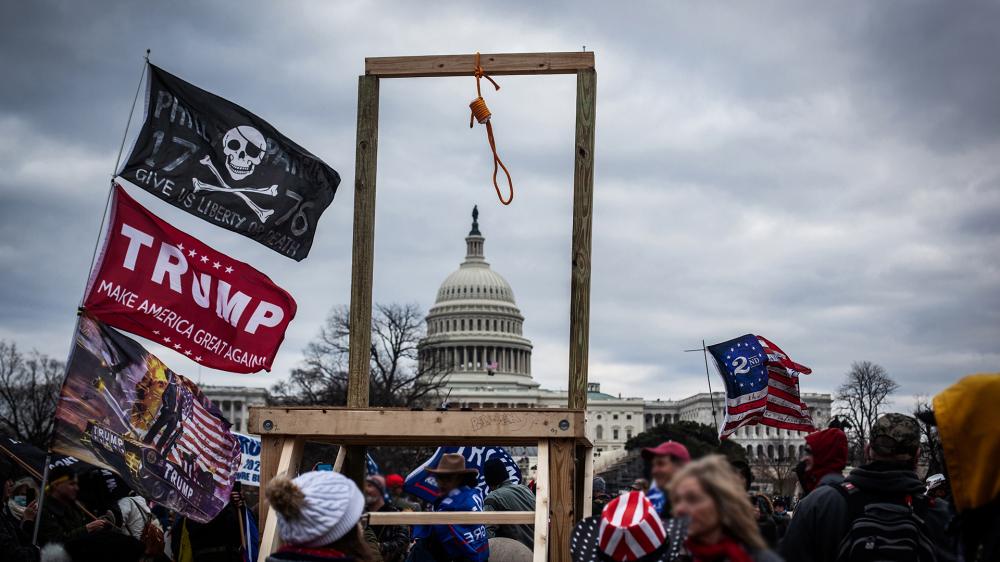 Image of the capitol riot